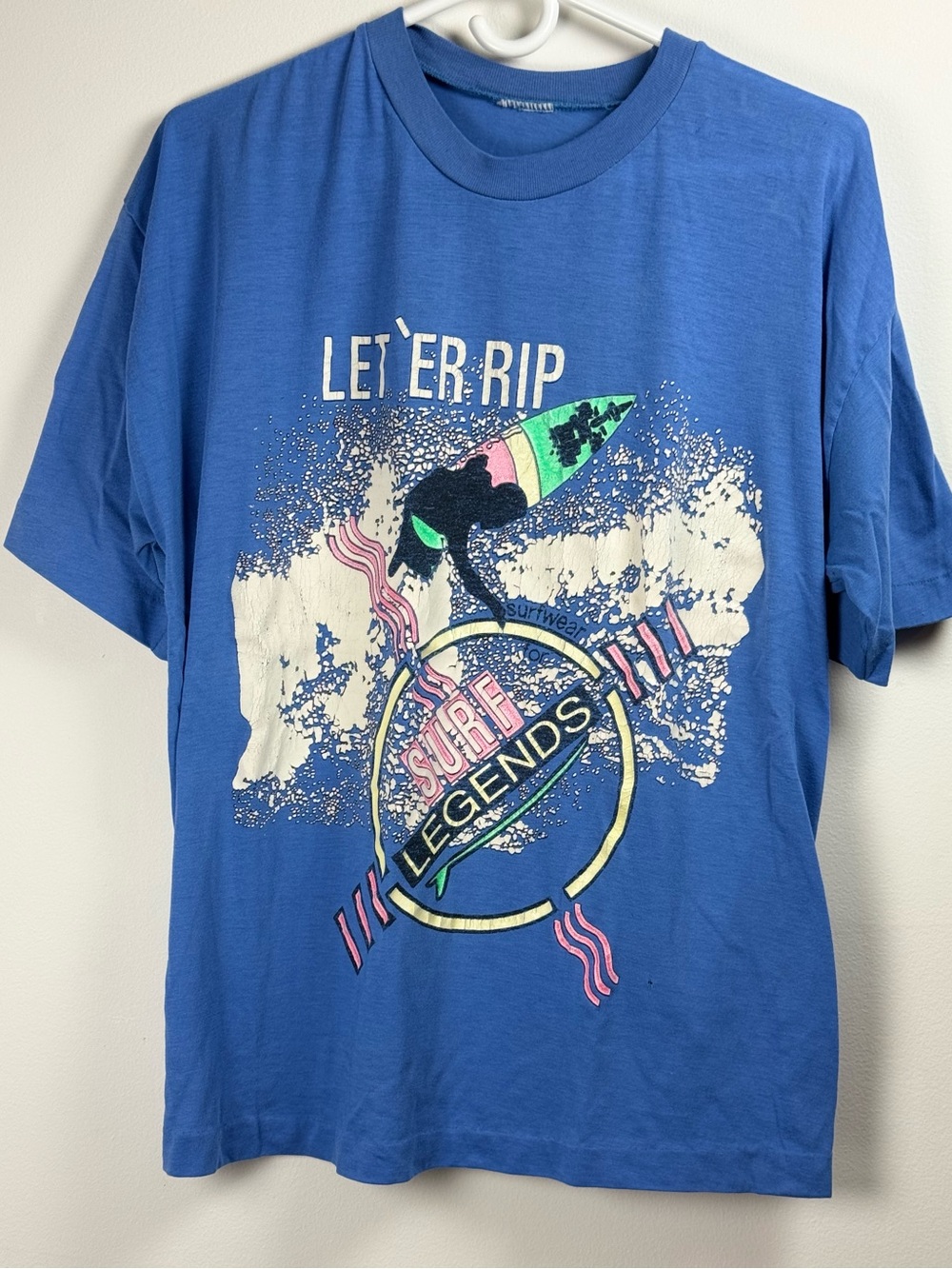 Vintage surfer T-shirt (fits Large no size tag)